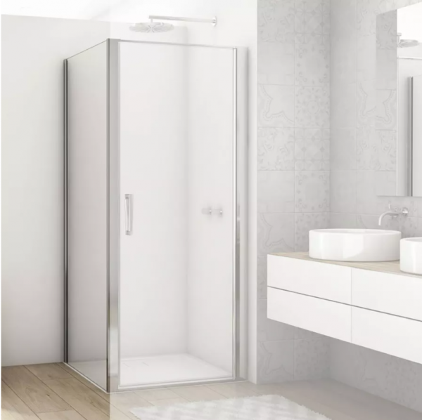 Ronal Sanswiss Divera ścianka prysznicowa 70 cm boczna do drzwi srebrny połysk D22F10705007