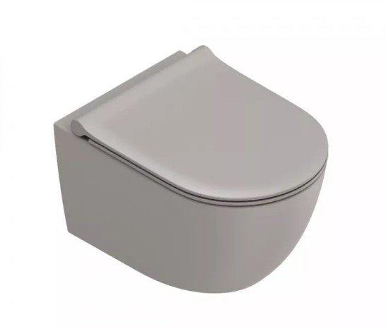 Catalano Sfera muszla WC wisząca Silentech tortora mat 0511500032