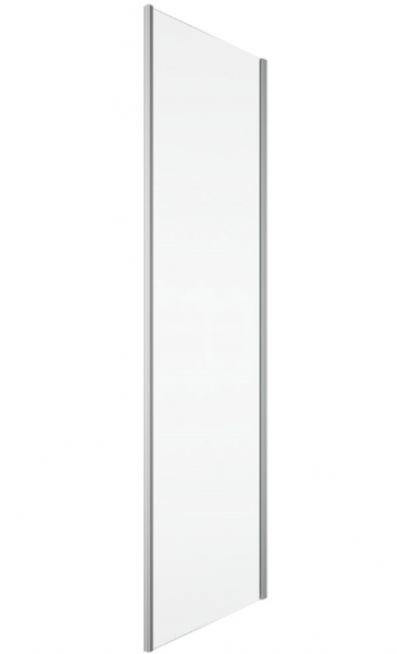 Ronal ścianka boczna 90° 140x200 cm, szkło przezroczyste, profile srebrny połysk D22F11405007