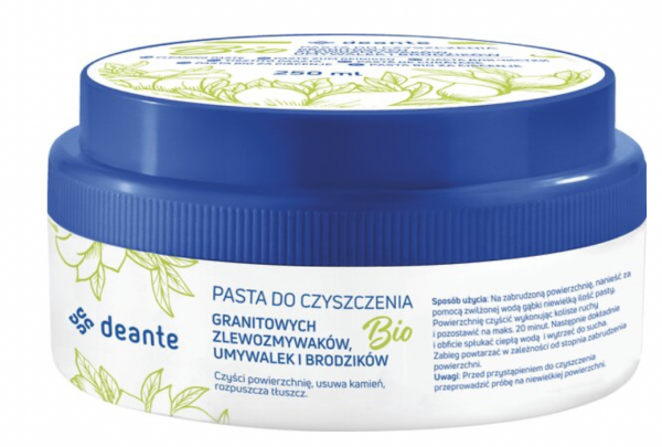 Deante Pasta do czyszczenia zlewozmywaków, umywalek i brodzików granitowych - 250 ml ZZZ000F