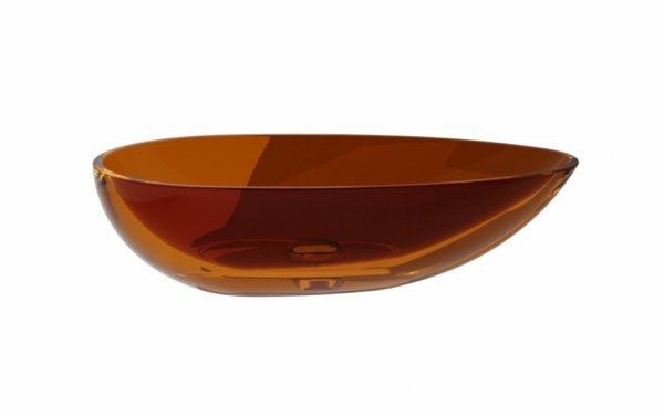 Besco Neya Earth Rust umywalka nablatowa + maskownica biała UMN60ERW