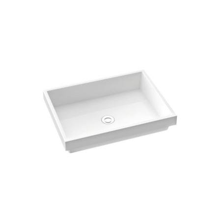 Marmorin Teo 60 In umywalka wpuszczana w blat 60x45 cm biały połysk PU083010600
