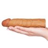 Add 1 Pleasure X Tender Penis Sleeve Brown