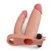 Add 1 Pleasure X Tender Vibrating Double Penis Sleeve