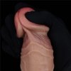 9'' Dual Layered Silicone Cock
