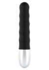 Discretion Ribbed Vibrator Black