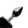 Fox Tail with Metal Butt Plug