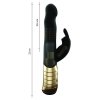 Wielofunkcyjny wibrator Baby Rabbit 2.0 black