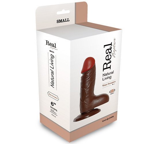 Wibrator-REALISTIC VIBRATOR REAL RAPTURE BROWN 6&quot;&quot;&quot;&quot;&quot;&quot;&quot;&quot;&quot;&quot;&quot;&quot;&quot;&q