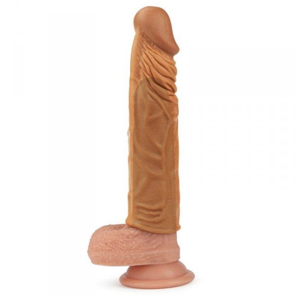 Add 2&quot;&quot; Pleasure X Tender Penis Sleeve Brown