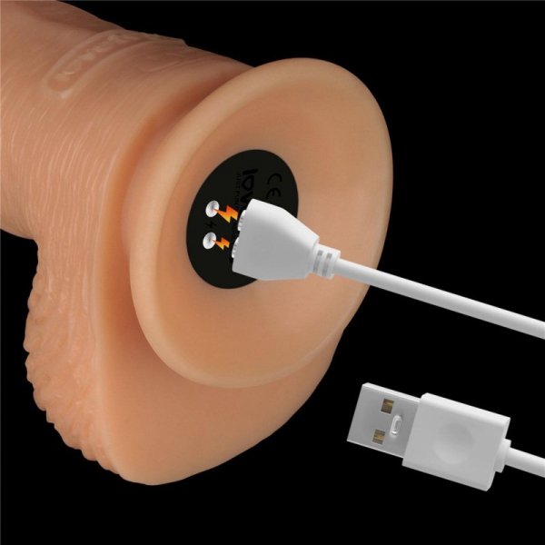 9.5&#039;&#039; Vibrating Power Basics Cock