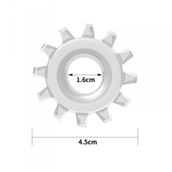 POWER PLUS Cockring Clear