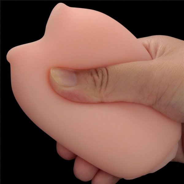 Slider Double-Ended Masturbator Mouth and Vagina