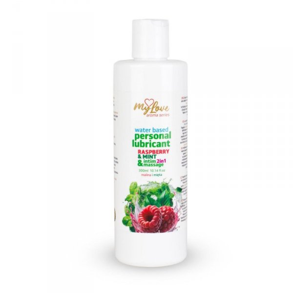 MyLove Aroma Series Intim&Massage 2in1 Raspberry & Mint 300ml