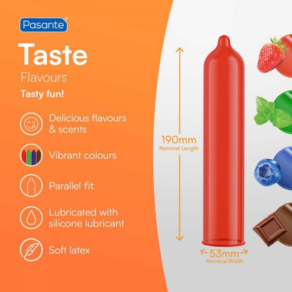 Pasante Mint Tingle Condoms Bulk Packs 144 psc