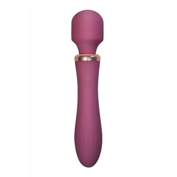 CRUSHIOUS DUAL MASSAGE WAND JINX RED WINE