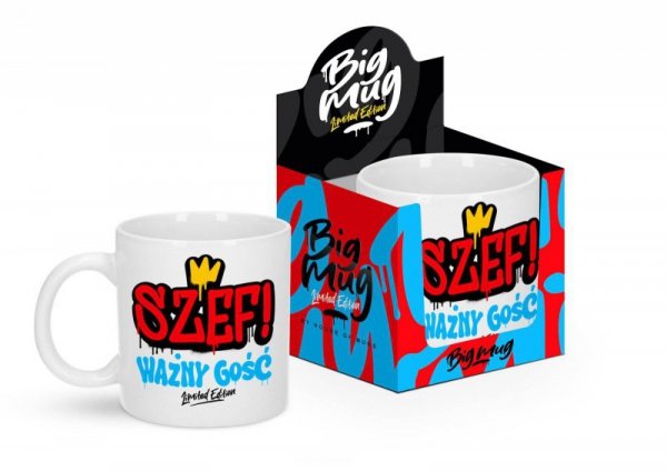 BIG MUG - Kubek 800ml - Szef