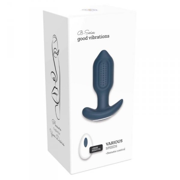 Victoria - Vibrating Anal Plug,  remote control