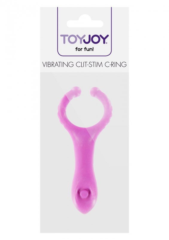 Vibrating Clit-Stim C-Ring Purple