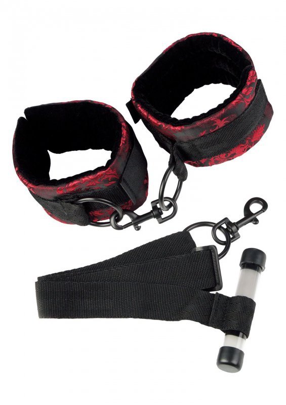 Scandal Over The Door Cuffs Black