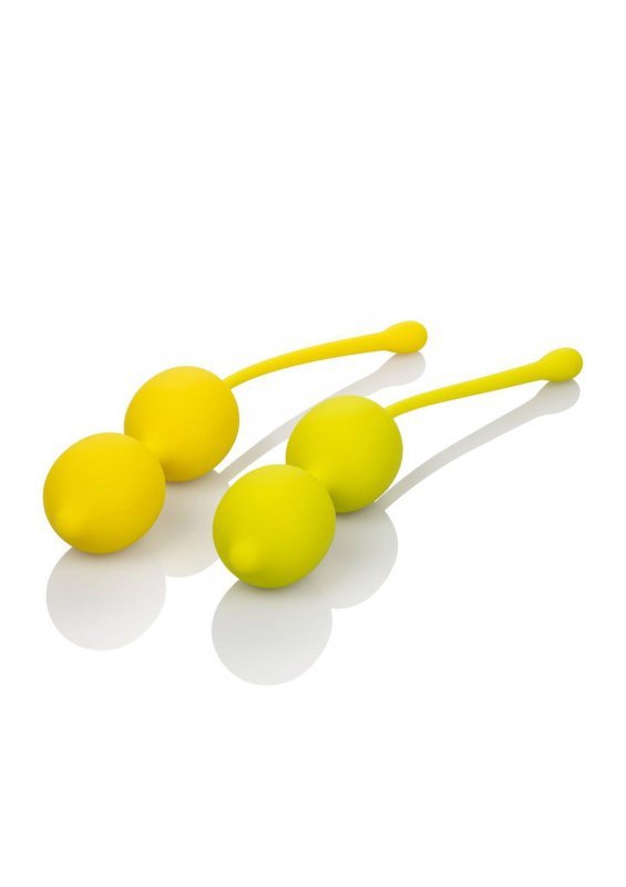 Kegel Training Set Lemon Yellow