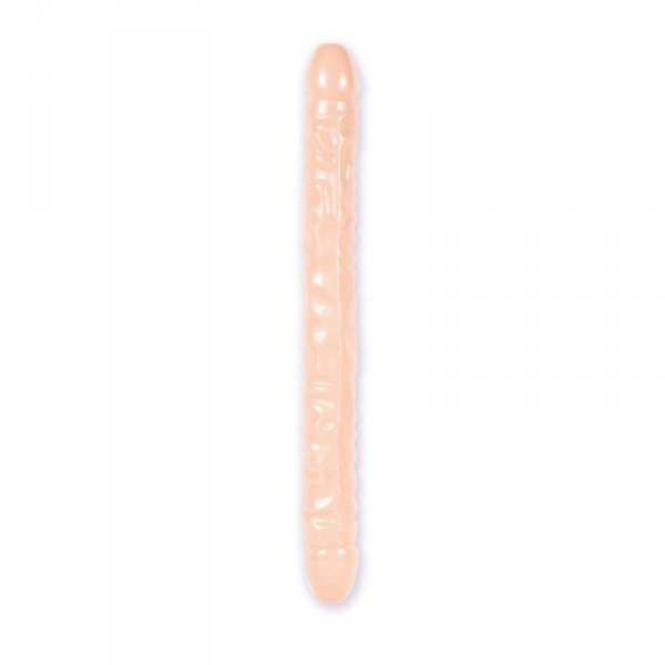 Dildo-VEINED DOUBLE HEADER FLESH 18 INCH