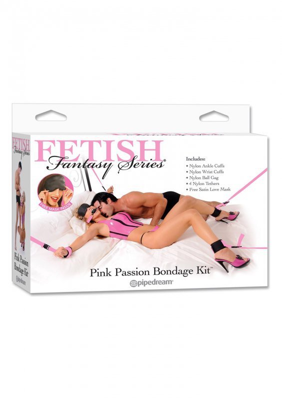 Pink Passion Bondage Kit Pink