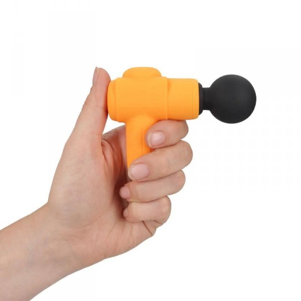 Mini Rechargable Microboost Massager - Orange