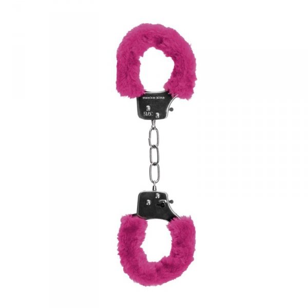 Pleasure Handcuffs Furry Pink