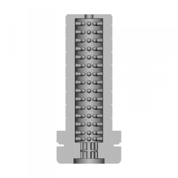 Easy Rider - Textured Masturbator - Transparent