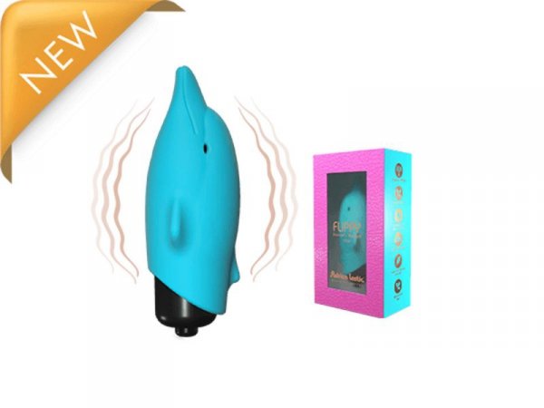 Stymulator-Wibrator - Lastic pocket vibe Dolphin
