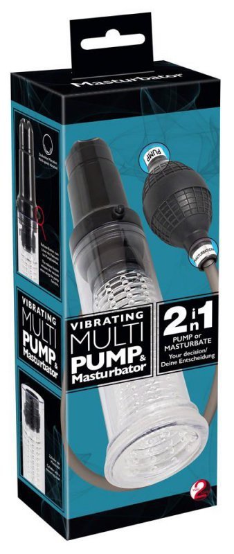 Vibrating Multi Pump & Masturb