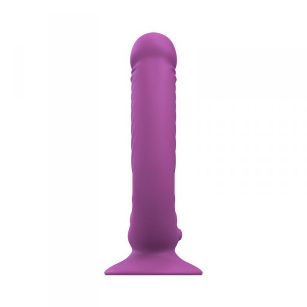 Teazers - Double Vibrator with Suction Cup and Remote - Purple