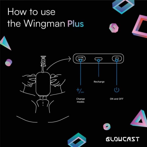 BLOWCAST- Wingman Plus Automatyczny Masturbator
