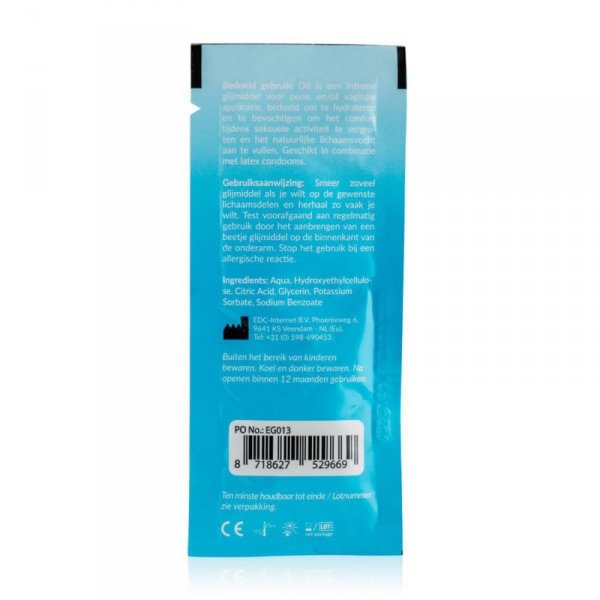 EasyGlide - Water-Based Lubricant Pouch 10 ml