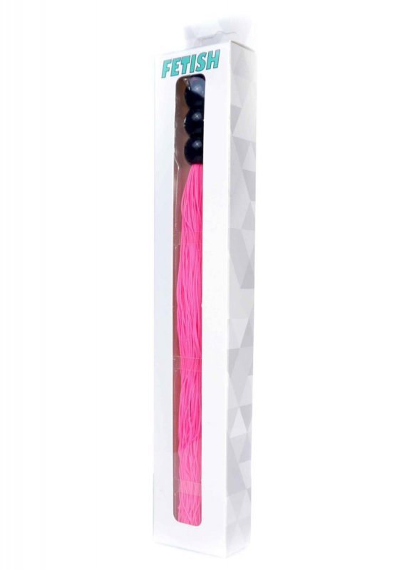 Silicone Whip Pink 10&quot;&quot; - Fetish B - Series