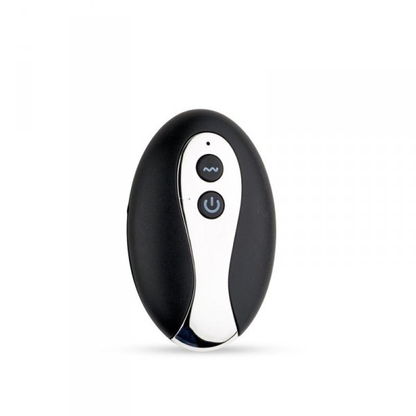 Metal Butt Plug M Vibrator USB - Remote Control