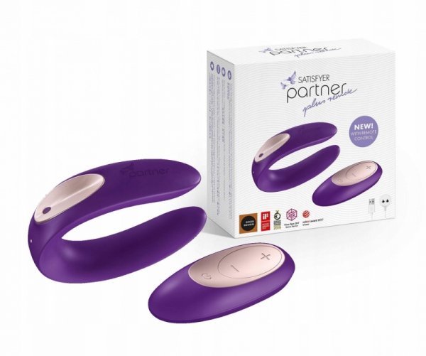 Stymulator-Satisfyer Partner Plus Remote Control