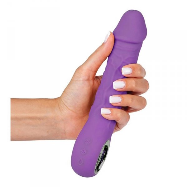 Purple vibrator - 10 different modes of vibration and heating function