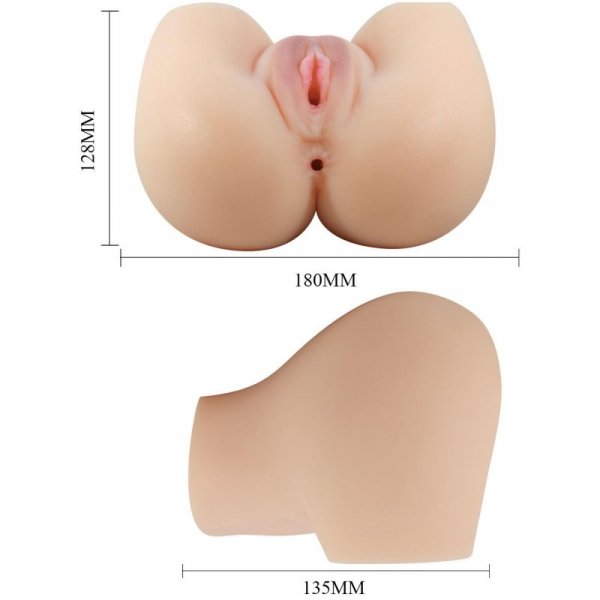 CRAZY BULL - Mila, Vibration Double holes  TPR ABS