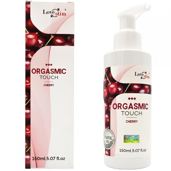 ORGASMIC TOUCH Orgazmowy żel do masażu i stymulacji CHERRY 150m