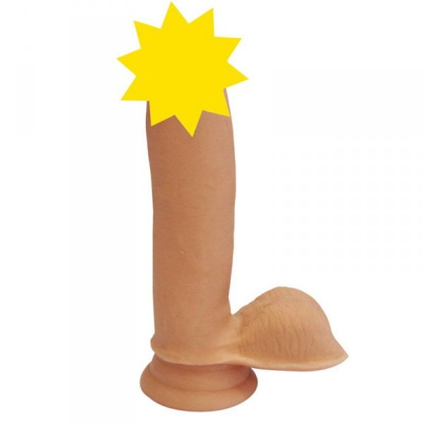Penis na przyssawce 7 inch