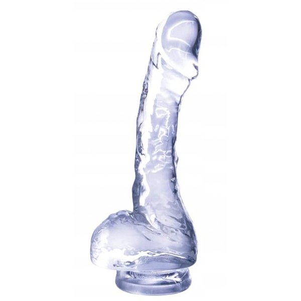 PENIS 10 cm NA PRZYSSAWCE DO ANALU I WAGINY DILDO DLA POCZĄTKUJĄCYCH