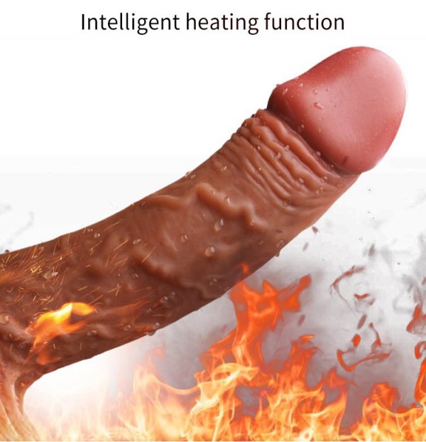 WIBRATOR PODGRZEWANY- NATURALNY PENIS