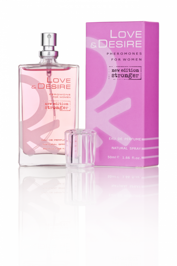 EROTYCZNE PERFUMY Z FEROMONAMI DLA KOBIET LOVE &amp; DESIRE 50