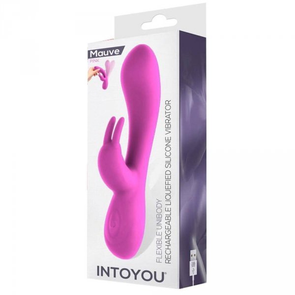 Mauve Pink wibrator króliczek