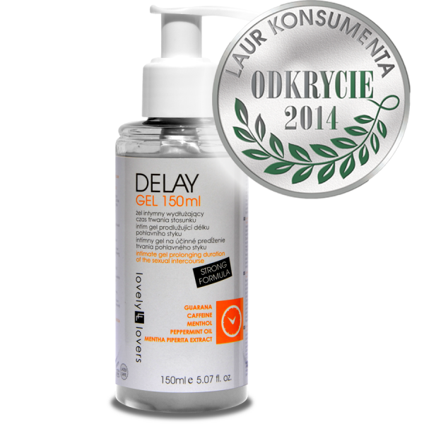 Żel wydłużający czas stosunku - DELAY Gel 150ml