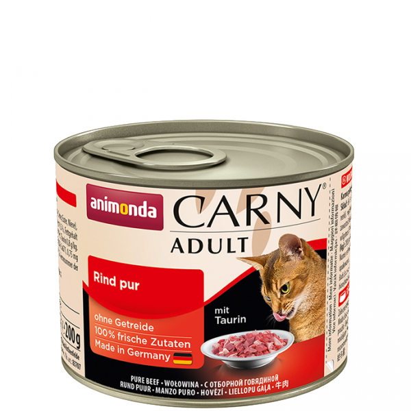 ANIMONDA Carny Adult puszka czysta wołowina 200 g