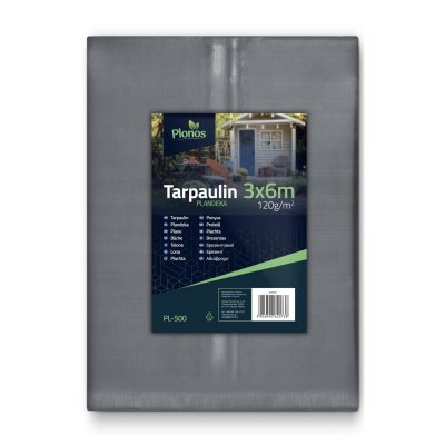 Plandeka 300 x 600 cm 120 g/m2 Plonos PL-500