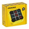 Kółko krzyżyk gra elektroniczna logiczna tic tac toe konsola przenośna niebieska